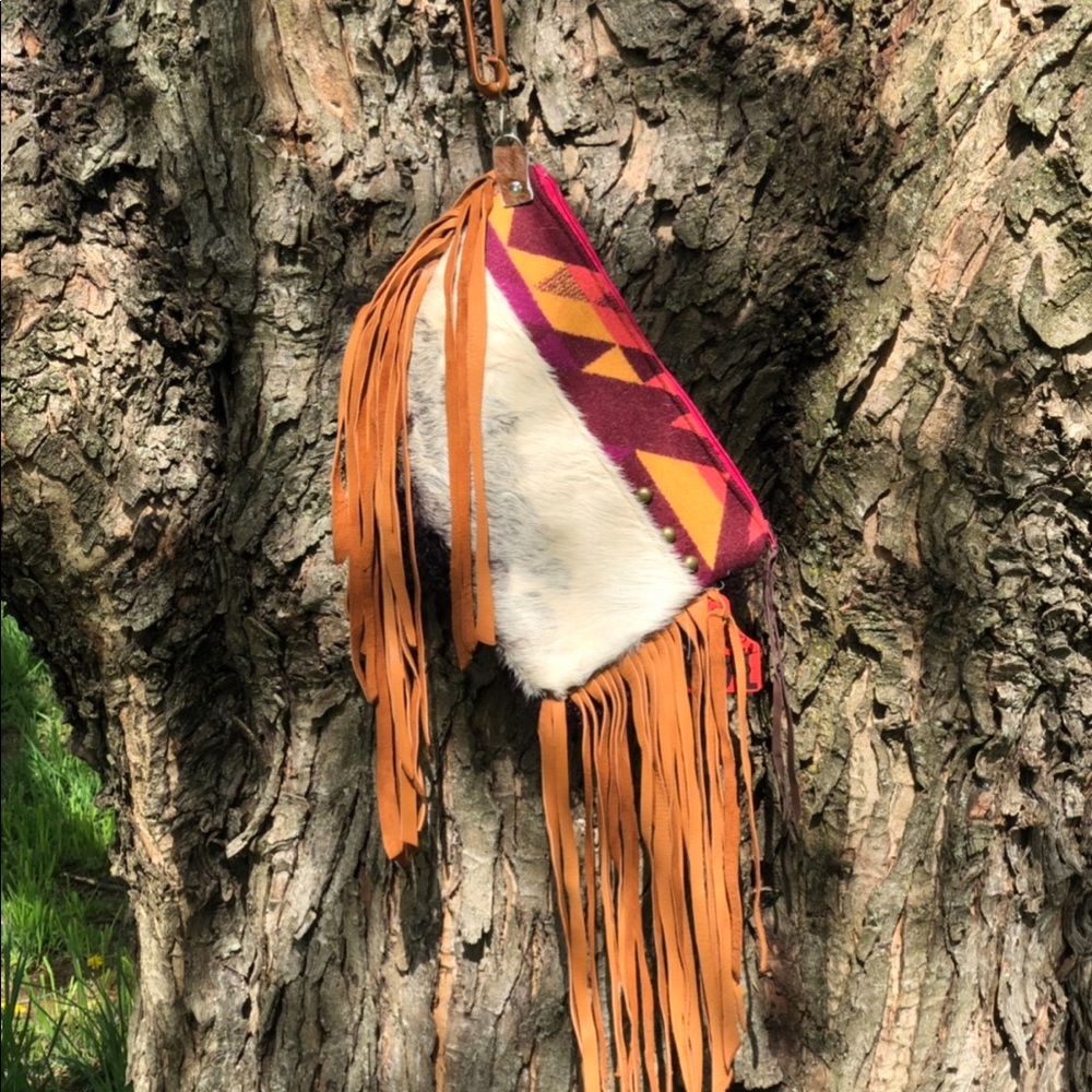 Custom handmade clutch